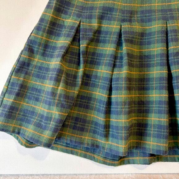 Hollister Y2K 90's Clueless Academia Preppy Lolita Pleated Plaid Skater Skirt XS - Picture 2 of 5